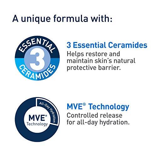 CeraVe Moisturizing Cream | Daily Face and Body Moisturizer for Dry Skin With Hyaluronic Acid | Fragrance Free, 539 Grams - lifewithPandJ