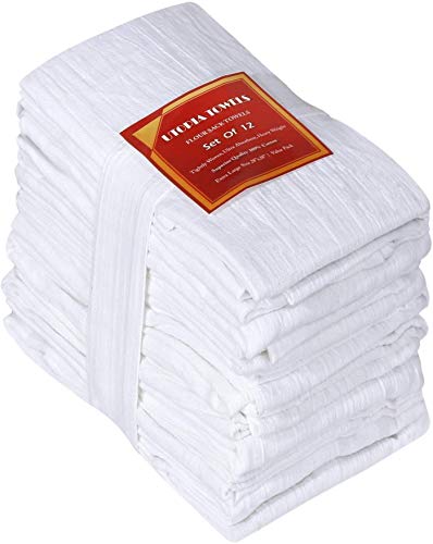 Flour sack kitchen towels